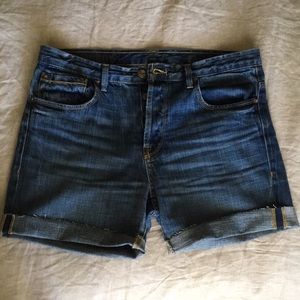 J.Crew Cowboy denim cutoff short | 28